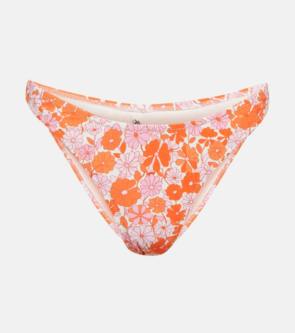 Reina Olga Brigitte printed bikini bottoms