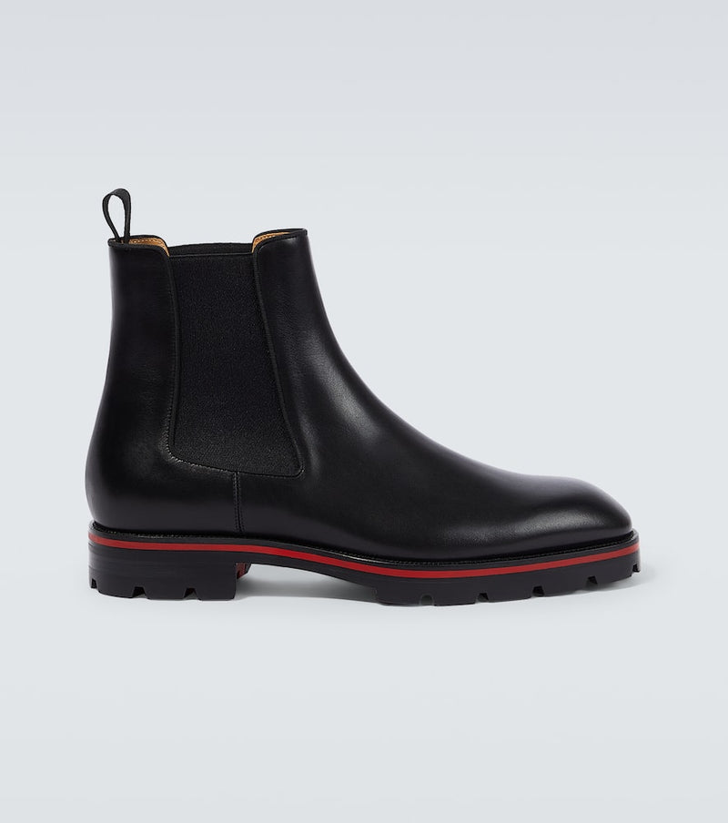 Christian Louboutin Alpinono leather Chelsea boots