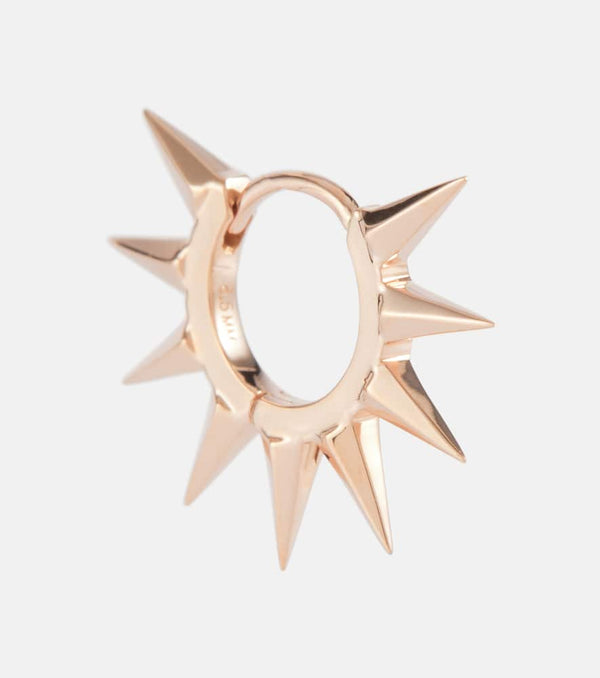 Maria Tash Metal Mohawk 14kt rose gold single earring