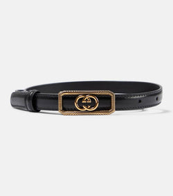 Gucci Interlocking G leather belt