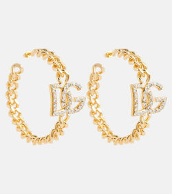 Dolce & Gabbana Logo embellished earrings