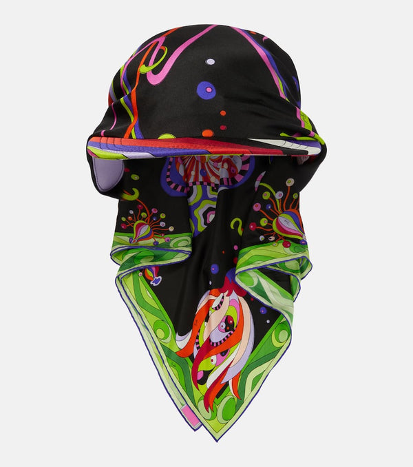 Pucci Fungo silk twill baseball cap