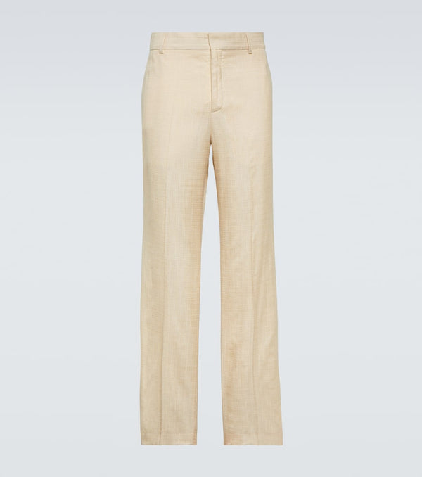 Wales Bonner Paris high-rise straight pants