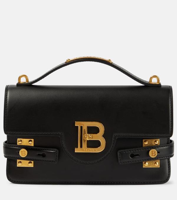 Balmain B-Buzz 24 leather shoulder bag