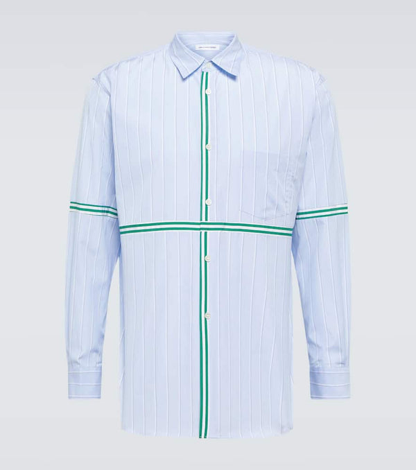 Comme des Garçons Shirt Striped cotton shirt