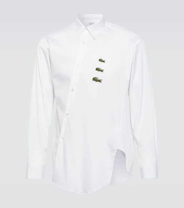 Comme des Garçons Shirt x Lacoste cotton poplin shirt