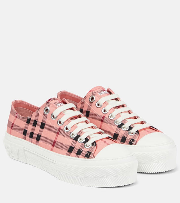 Burberry Vintage Check canvas sneakers