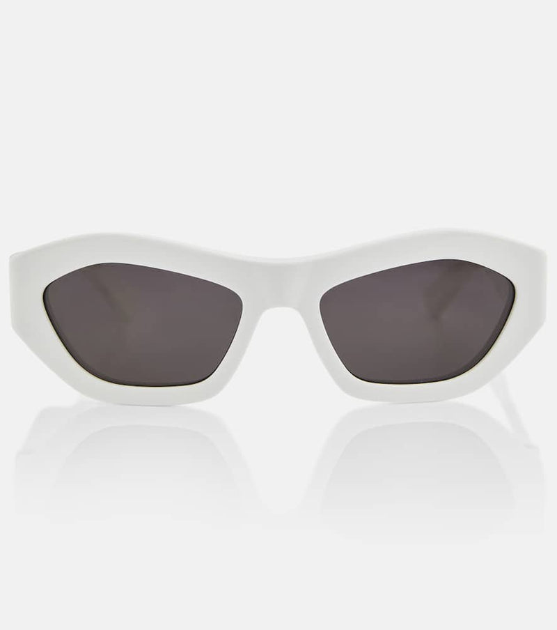 Bottega Veneta Angle hexagonal cat-eye sunglasses