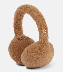 Loro Piana Camel hair and silk earmuffs