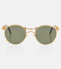 Jean Paul Gaultier x Karim Benzema 56-0174 round sunglasses