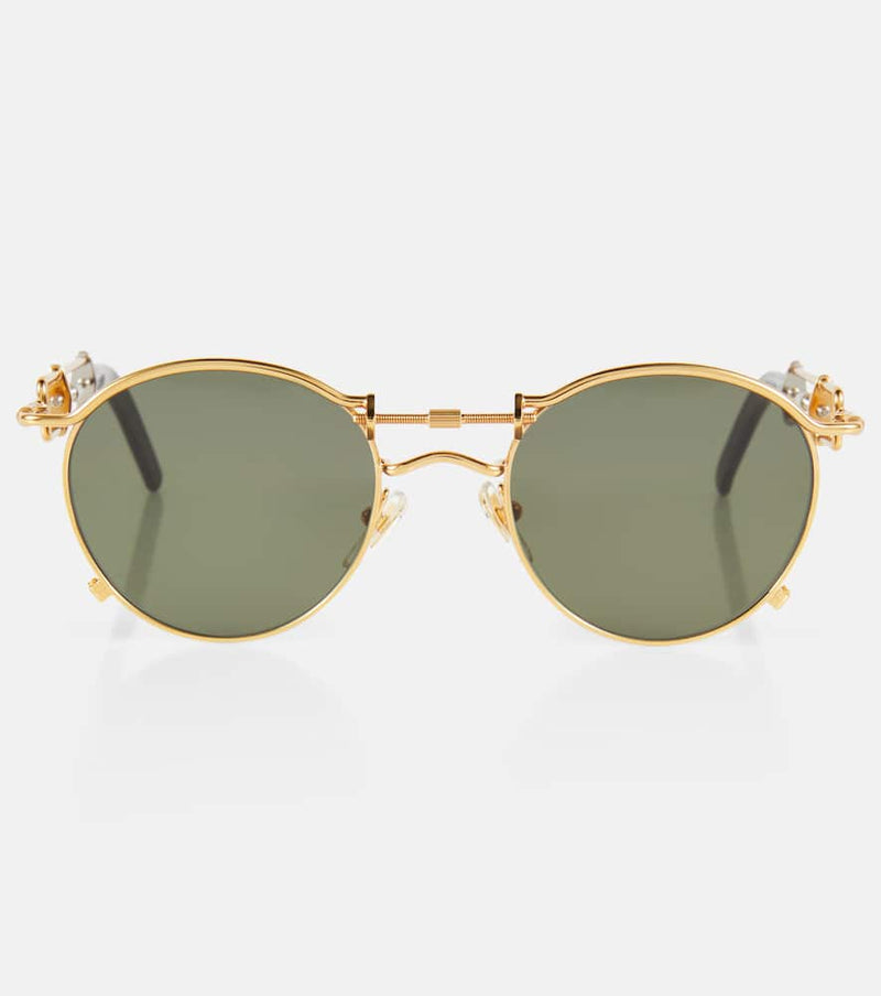 Jean Paul Gaultier x Karim Benzema 56-0174 round sunglasses