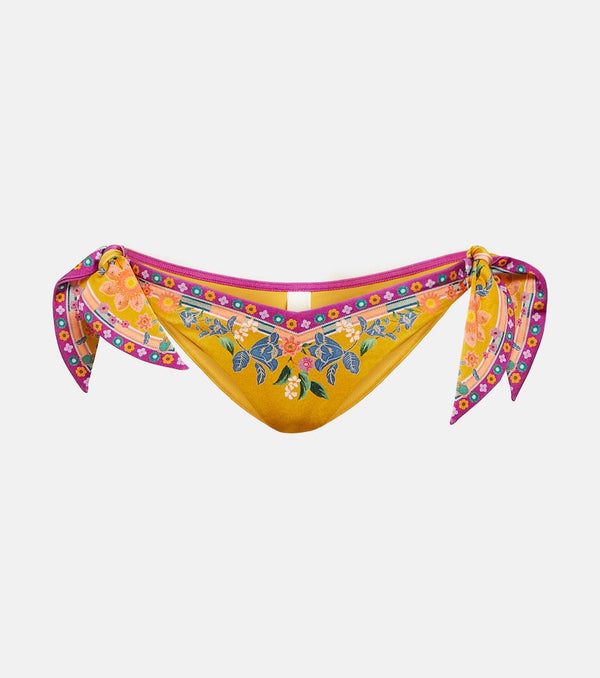 Zimmermann Ginger Scarf printed bikini bottoms