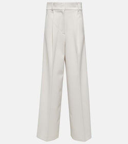 Dorothee Schumacher High-rise wool-blend pants