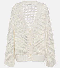 Dorothee Schumacher Pointelle wool and cashmere cardigan