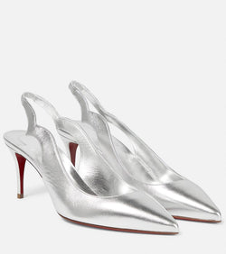 Christian Louboutin Leather slingback pumps