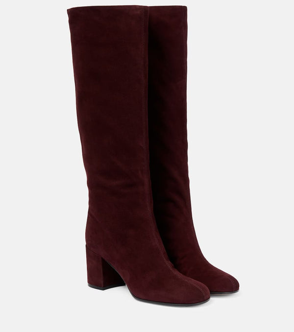 Gianvito Rossi Dillon suede knee-high boots