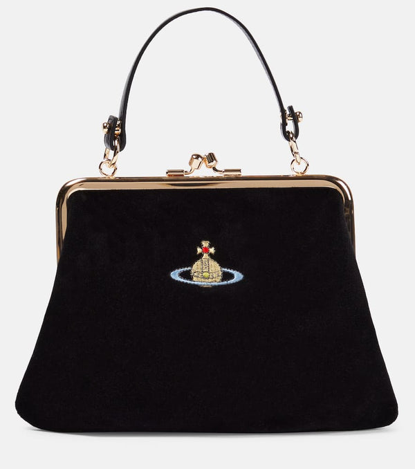 Vivienne Westwood Granny Small velvet clutch