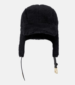 Max Mara Piroga alpaca, wool, and silk hat