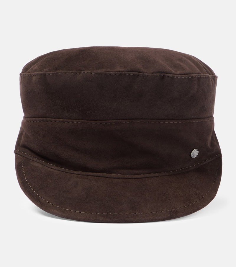 Maison Michel Romy leather cap