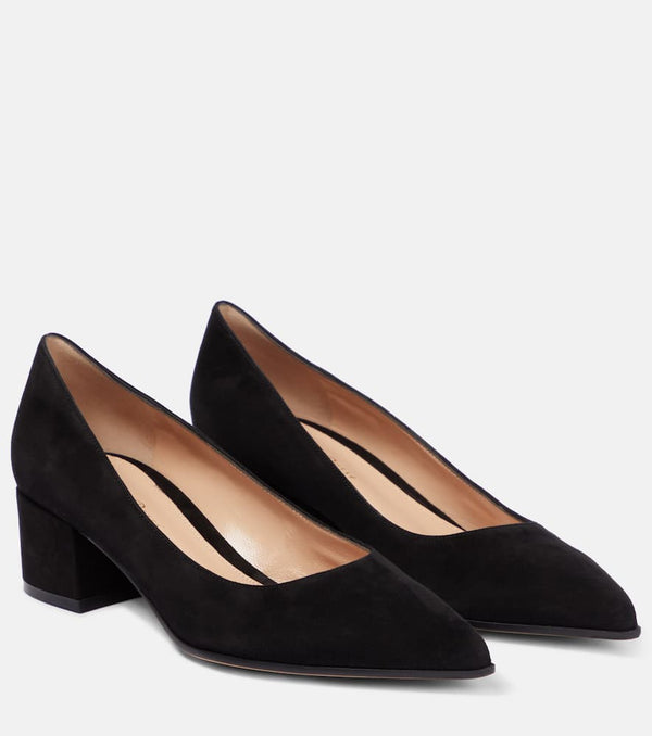 Gianvito Rossi Piper 45 suede pumps