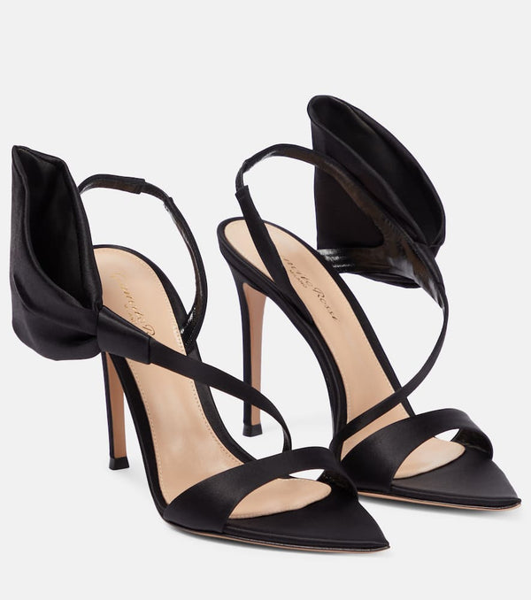 Gianvito Rossi Theresa satin sandals