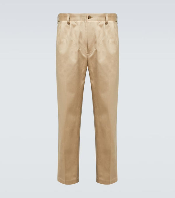 Junya Watanabe Cotton gabardine straight pants