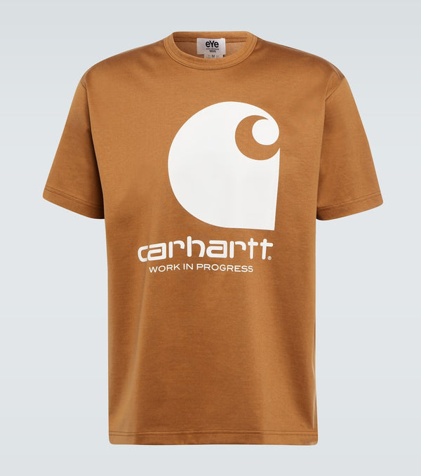 Junya Watanabe x Carhartt printed cotton jersey T-shirt