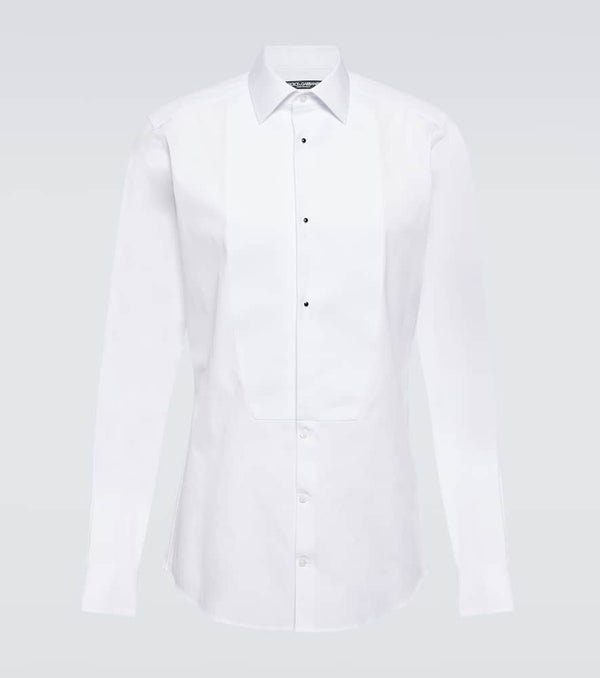 Dolce & Gabbana Tuxedo cotton poplin shirt