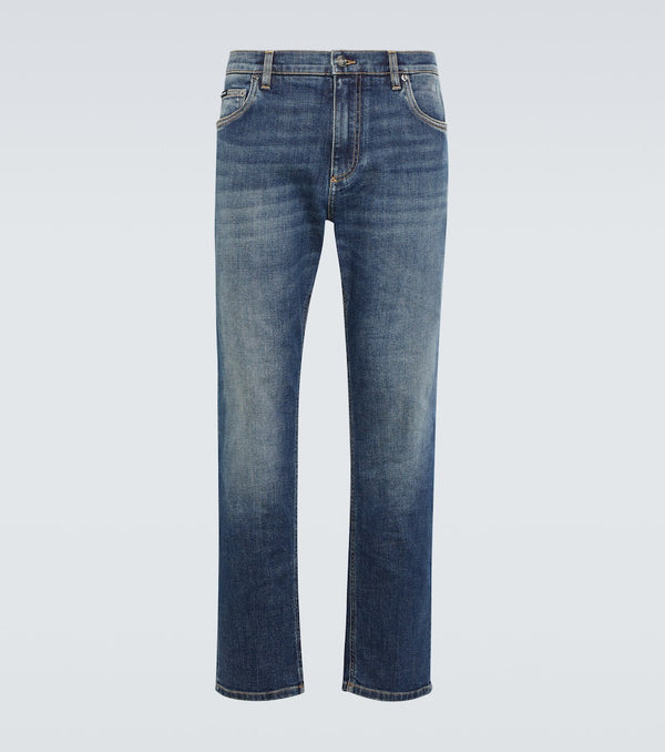 Dolce & Gabbana Cropped straight jeans