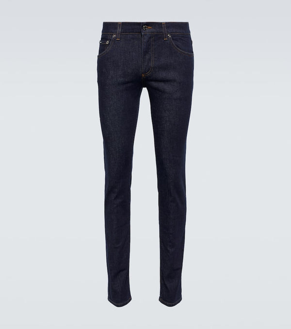 Dolce & Gabbana Logo slim-fit jeans