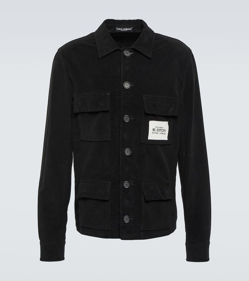 Dolce & Gabbana Re-Edition cotton overshirt