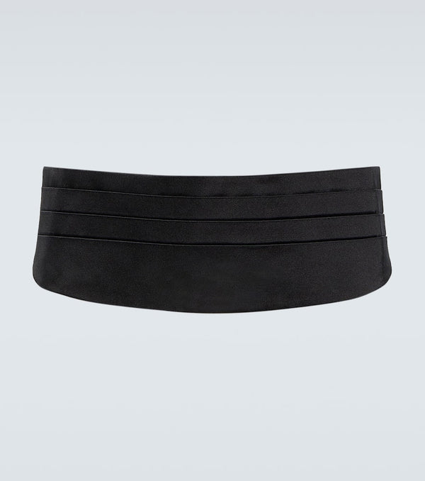 Dolce & Gabbana Silk satin cummerbund