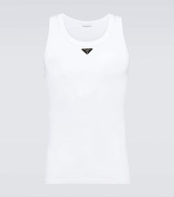 Prada Embellished cotton vest