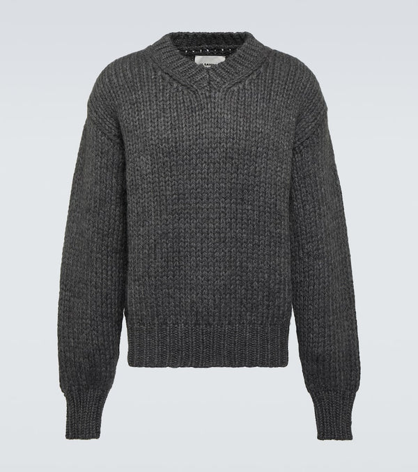 Jil Sander Wool and alpaca sweater