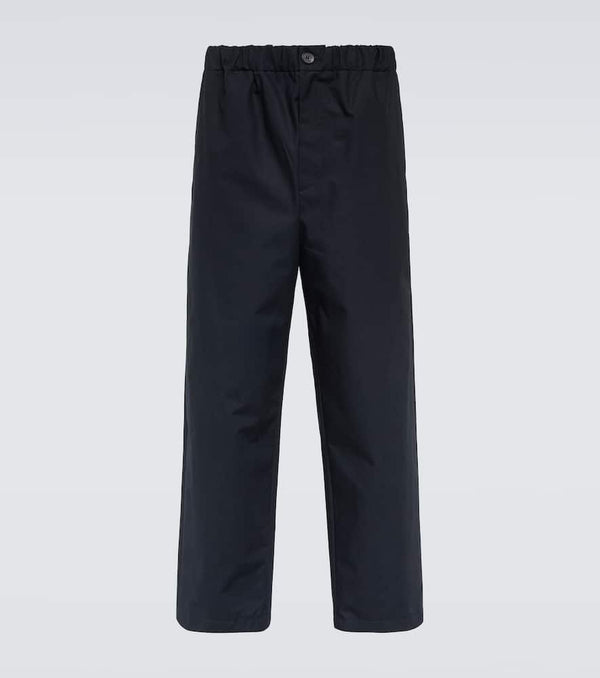 Jil Sander Straight cotton pants