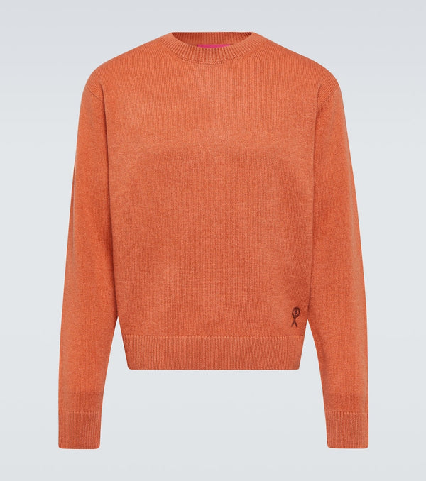 The Elder Statesman Embroidered cashmere sweater