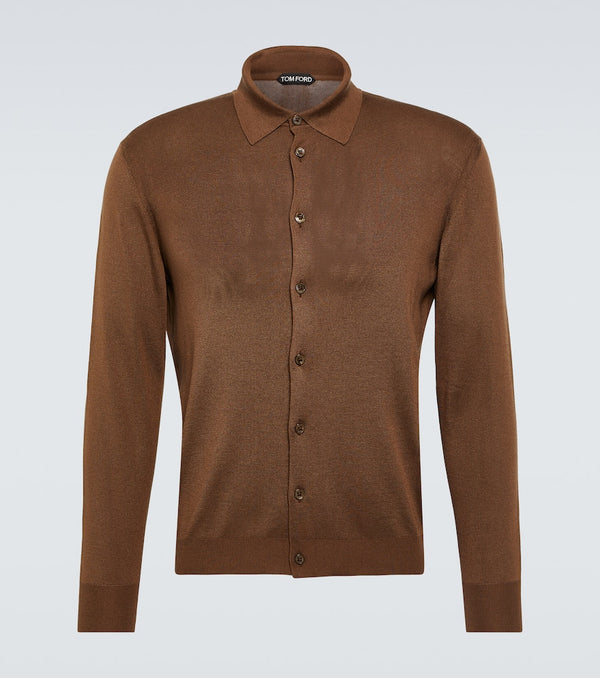 Tom Ford Knitted silk shirt