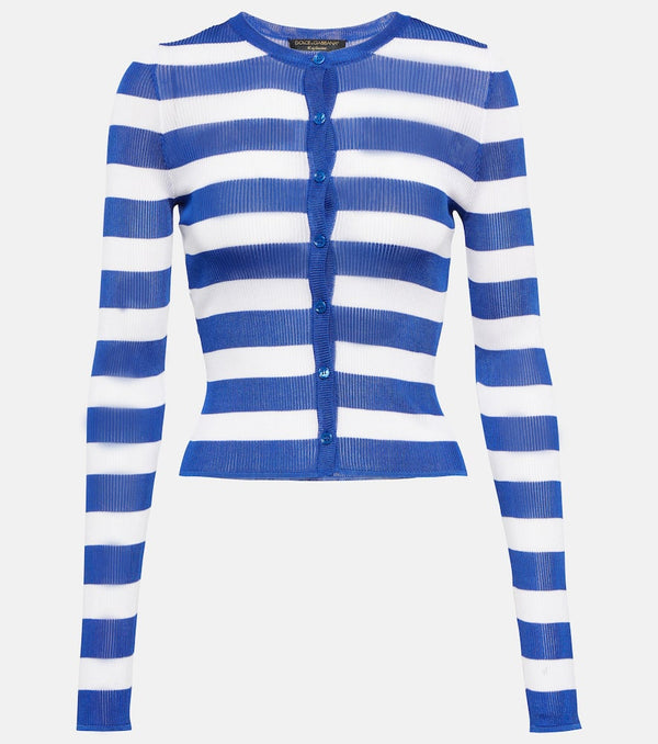 Dolce & Gabbana Portofino striped cardigan