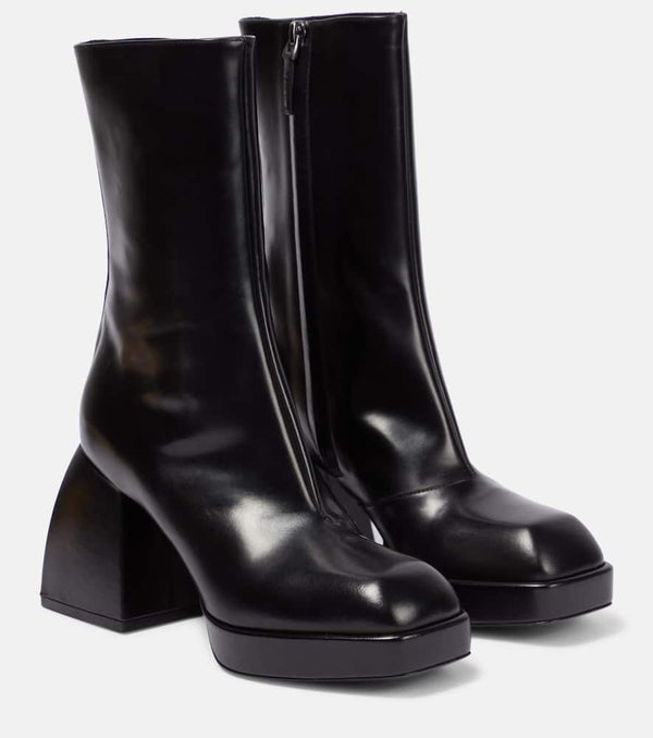 Nodaleto Bulla Corta leather platform ankle boots