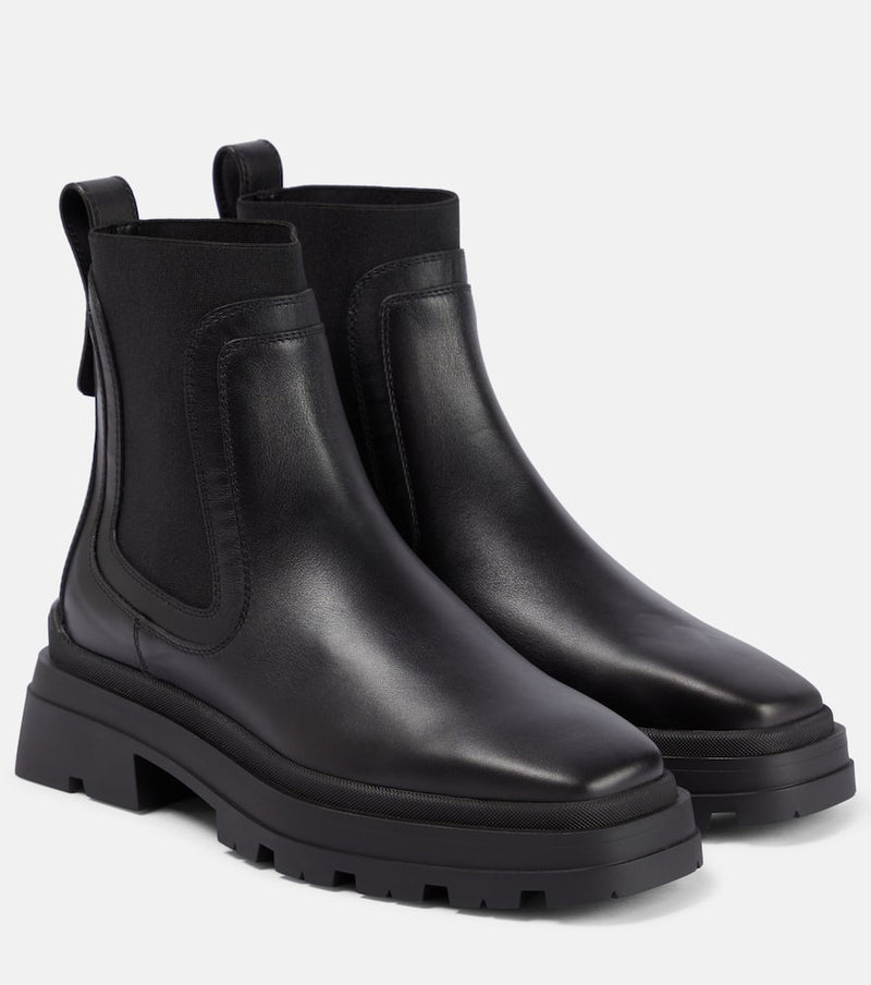 Jimmy Choo Veronique leather Chelsea boots