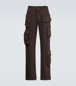Dolce & Gabbana Mid-rise straight cargo pants