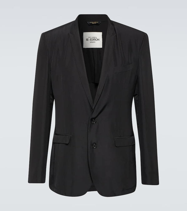 Dolce & Gabbana Re-Edition silk blazer
