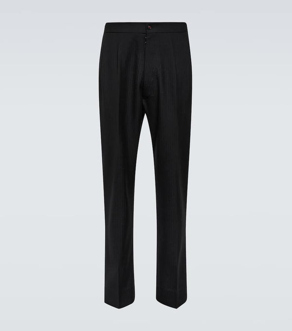 Maison Margiela Four stitches wool straight pants