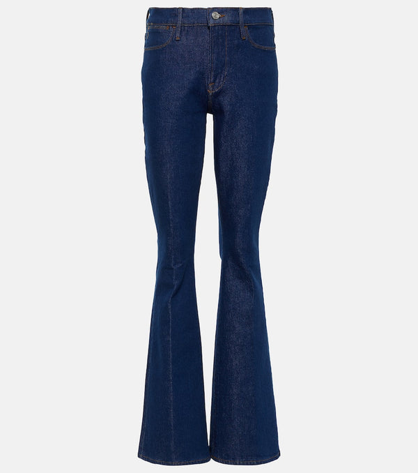 Frame Le Shape high-rise flared jeans