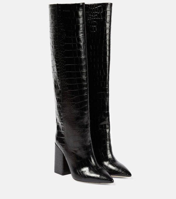 Paris Texas Anja leather knee-high boots