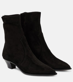 Aquazzura Brunswick suede ankle boots