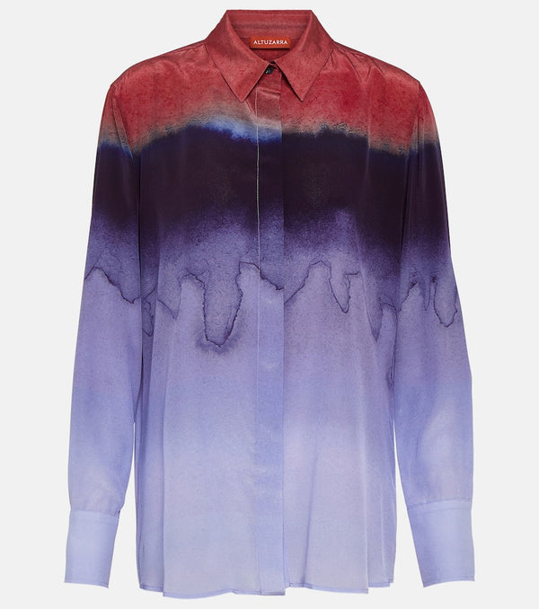 Altuzarra Printed silk shirt