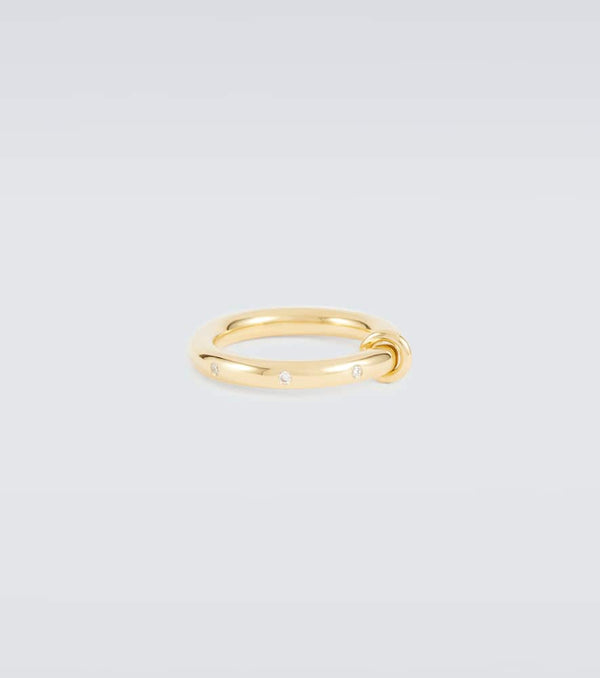 Spinelli Kilcollin Ovio 18kt gold ring with diamonds