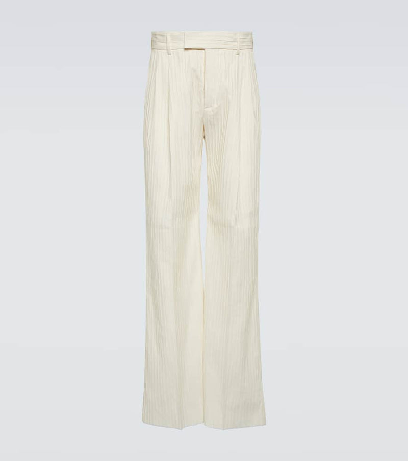 Amiri Wide-leg twill pants