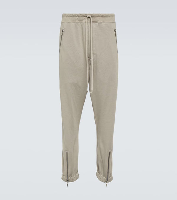 Rick Owens Cotton jersey sweatpants